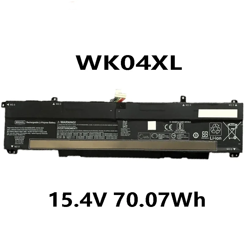 WK04XL 15 4 V 70.07Wh Аккумулятор для hp HSTNN-OB2C M38822-AC1 D0072MS