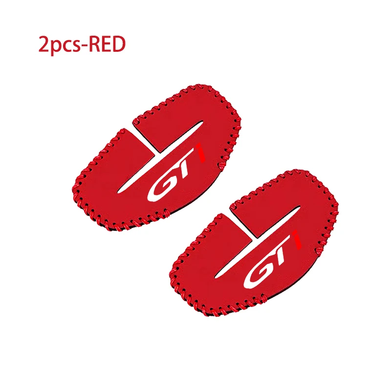 

2 шт., автомобильная пряжка ремня безопасности, защита от царапин, пряжка ремня, защитный чехол для Peugeot GT GTI GTLINE 3008 5008 4008 3008 308 208