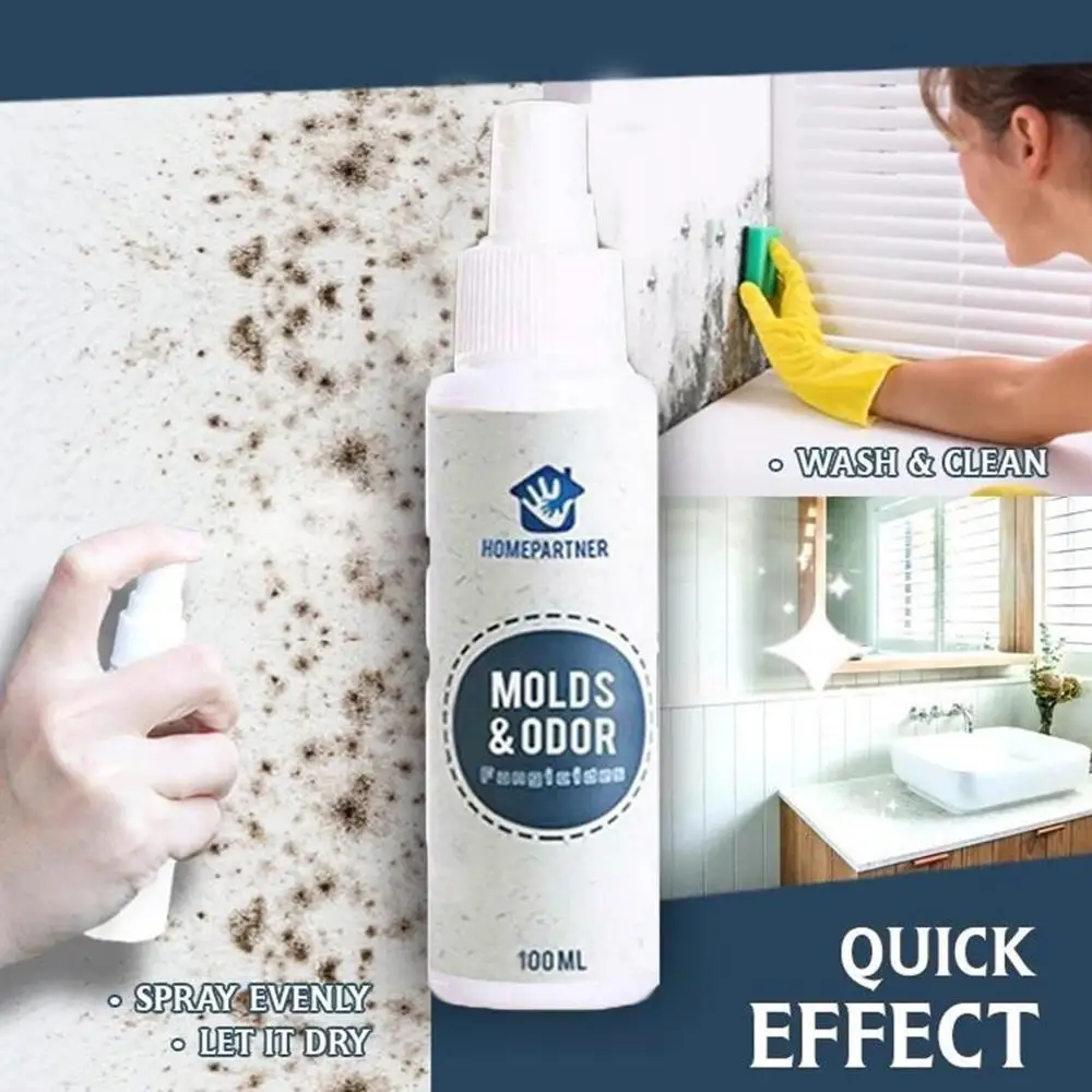 

Quickly Remove Mold Remover Out Stains Remover Spray Household And Multi-Purpose Cleaner Kitchen and Bathroom Cleaning Supply