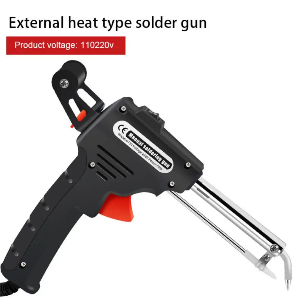 

Automatically Soldering Gun 110V/220V 60W US/EU Plug Hand-Held Internal Heating Automatically Send Tin Gun Welding Repair Tools
