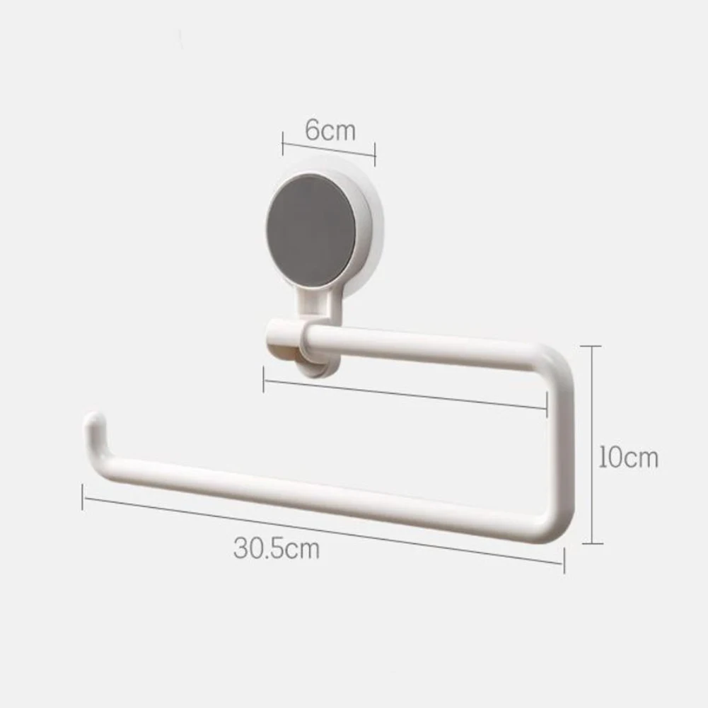 

Practical None Paper Roll Rack Holder 30.5*17cm ABS Bathroom High Quality Holder Kitchen Shelf Paper Roll Plastic