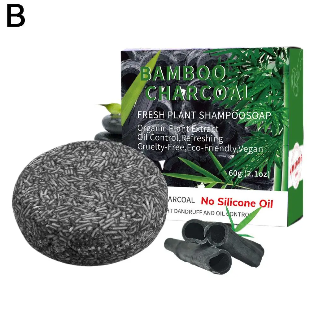 Многоцветное мыло Polygonum/мыло ручной работы из бамбукового угля для седых волос