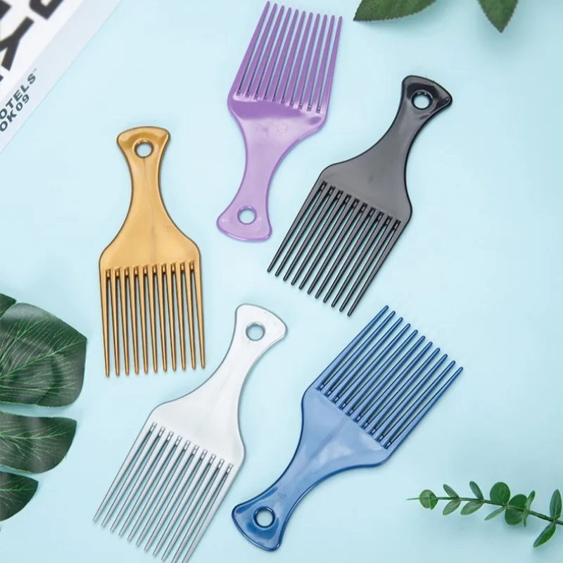 1 шт. расческа для укладки волос Afo пластиковые расчески мужчин и женщин зубцы