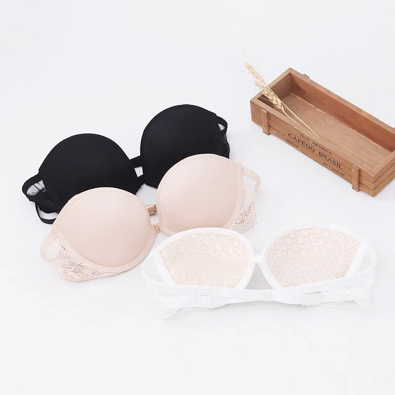 

Sexy Comfort Push Up Front Closure Bras for Women Cute Underwear Bralette Brasieres Lingerie Femme
