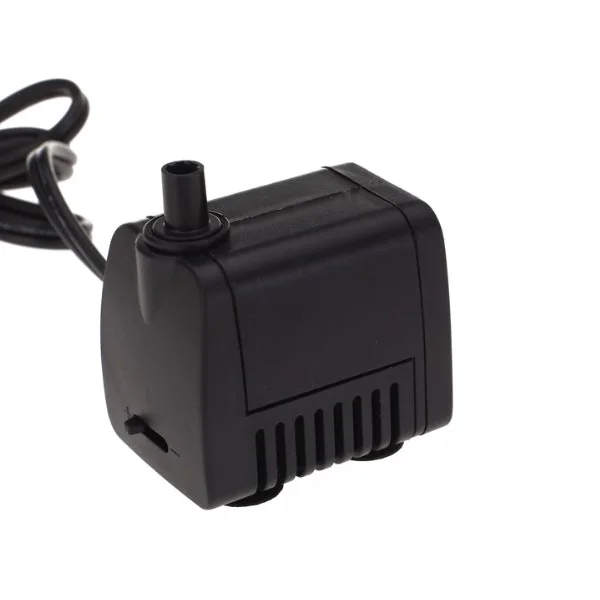 

AC 110V 400L/H 7W Aquarium Fish Tank Pond Submersible Water Pump with US Plug (Black)