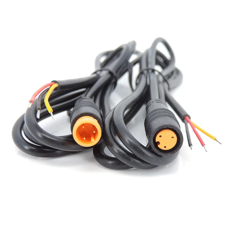 Водонепроницаемый 3-контактный разъем M8 для электрического велосипеда штекер