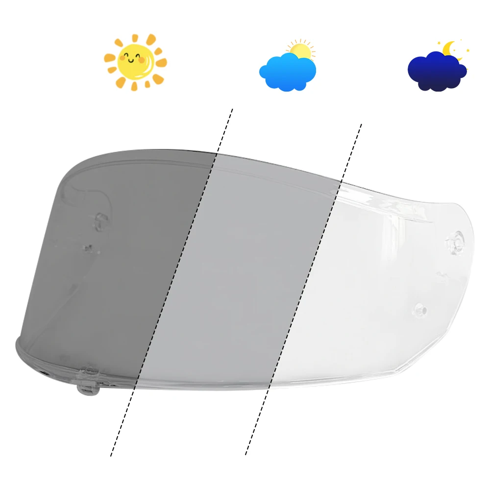 

Мотоциклетный фотохромный козырек для шлема для LS2 FF808, козырек для шлема, очки, хромический чайный черный, автоматически темнотевые линзы