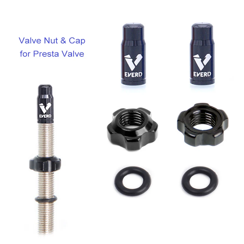 1 ~ 16 комплектов набор гаек клапана для велосипедных шин бескамерный винт Presta
