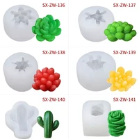 concrete flower pot mold handmade craft clay molds multi function silicone pot mould for succulent plants cactus planting