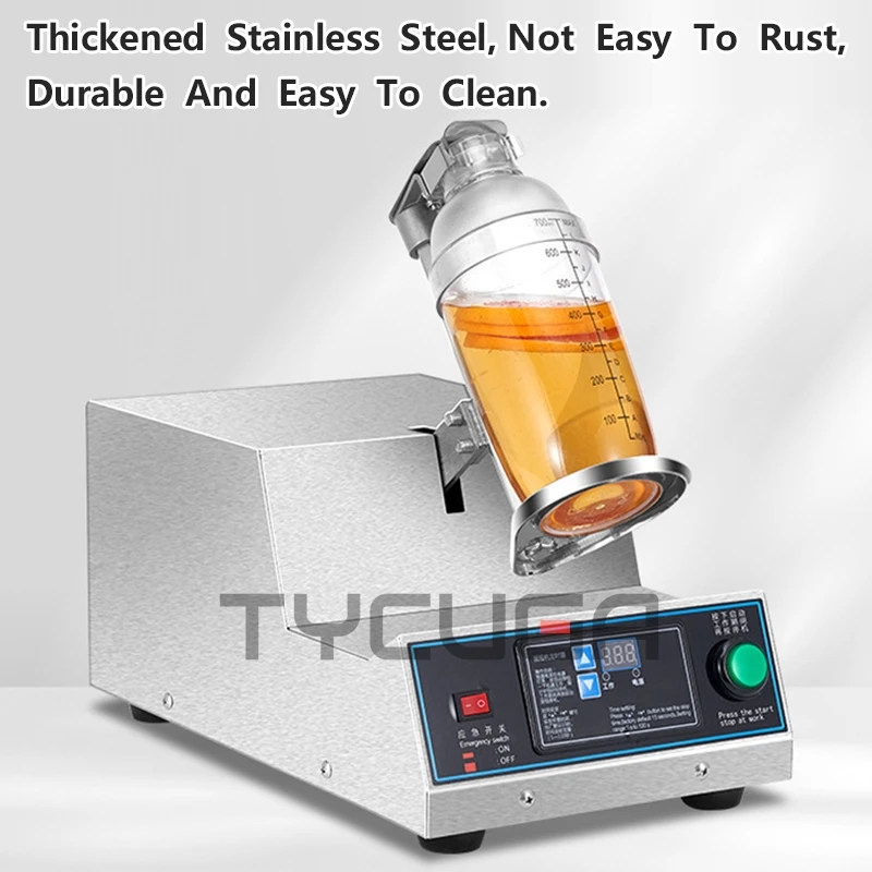 Коммерческий шейкер для пузырькового чая Boba с одной головкой жемчужный молоком