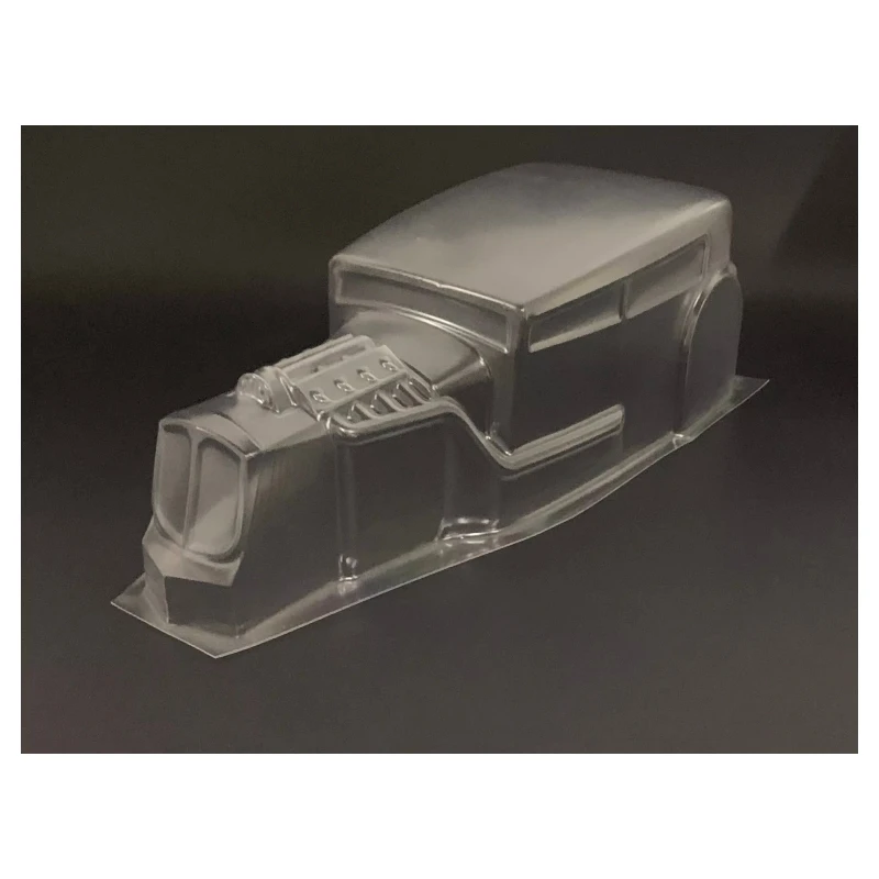 TC408 1/10 F1 Hot Rod Transparent Body Shell Housing With 3D Car Shell Column /Lights/Supercharger enlarge