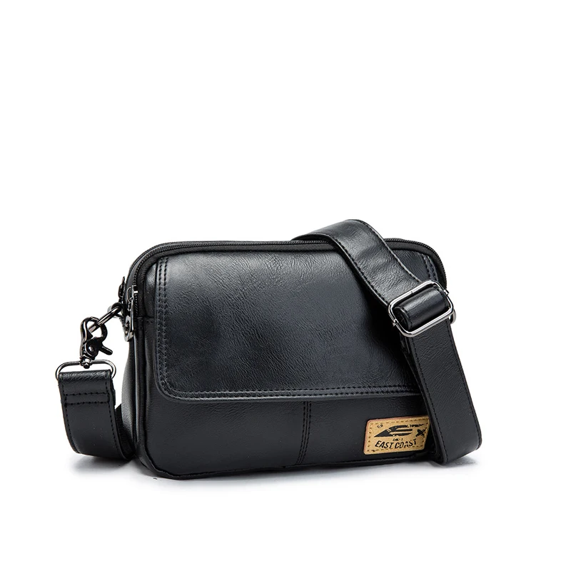 

Yong Men PU Retro Large Capacity Flap Cover Cross Messenger Bag