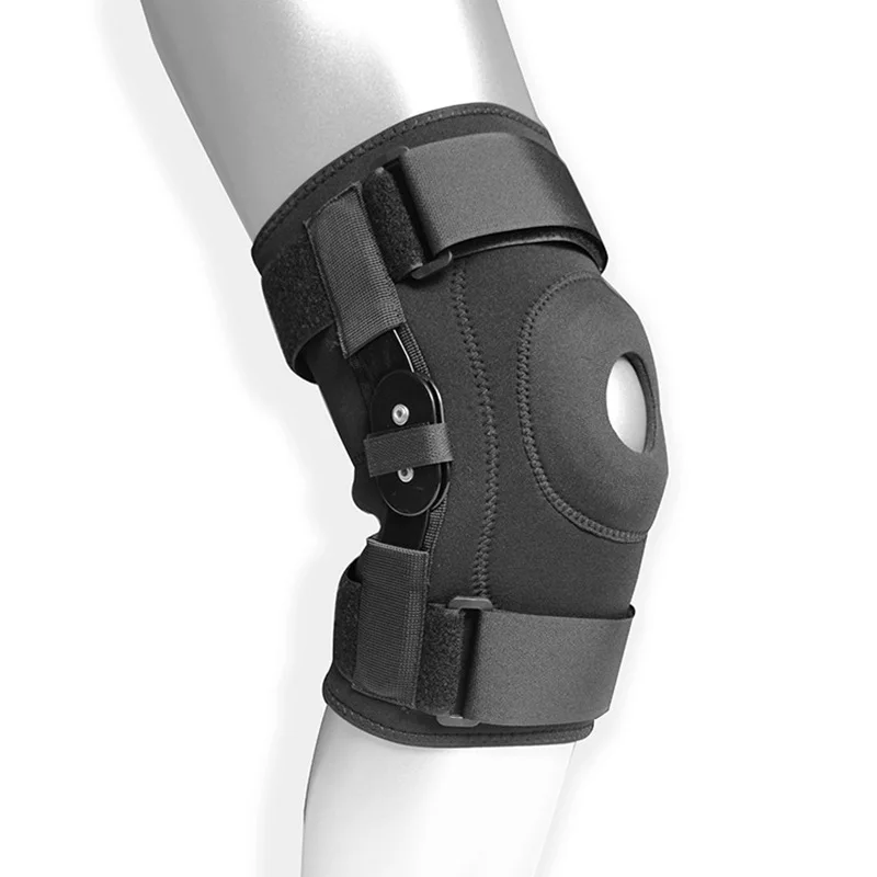 

Knee Brace with Side Stabilizers & Patella Gel Pad Arthritis Pain Meniscus Protection of Knee Joint Injury Knee Pain Support