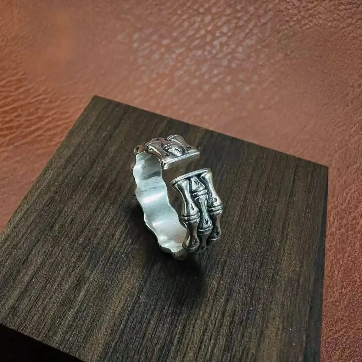 Кольцо из серебра 925 пробы в китайском ретро-стиле