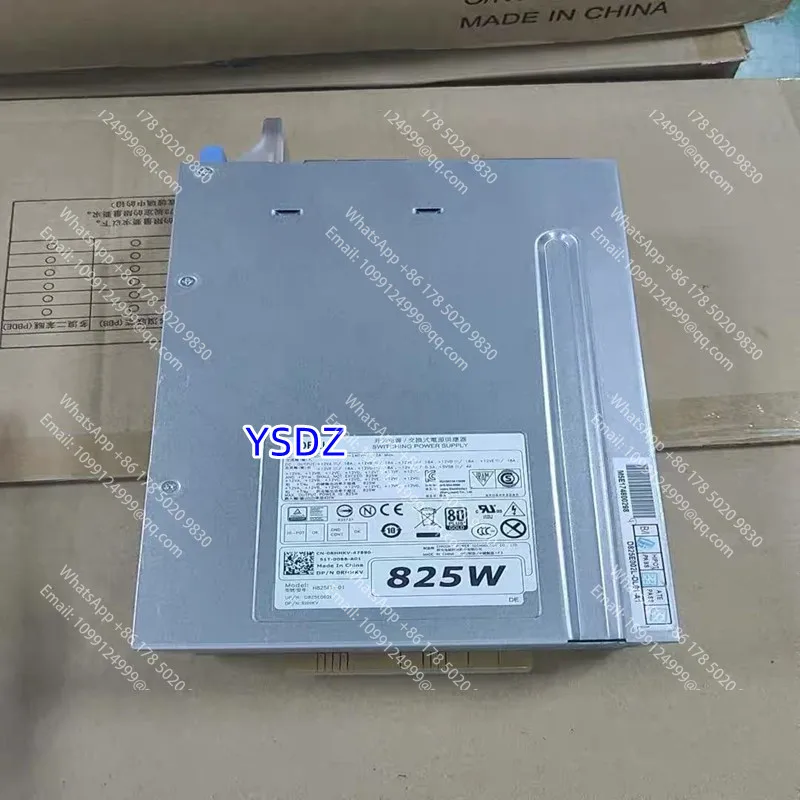 Фото Блок питания 825 Вт для рабочих станций и серверов T5810 T7810 T7910 H825EF-02 W1FJK 0FT7T6 825 Вт №2
