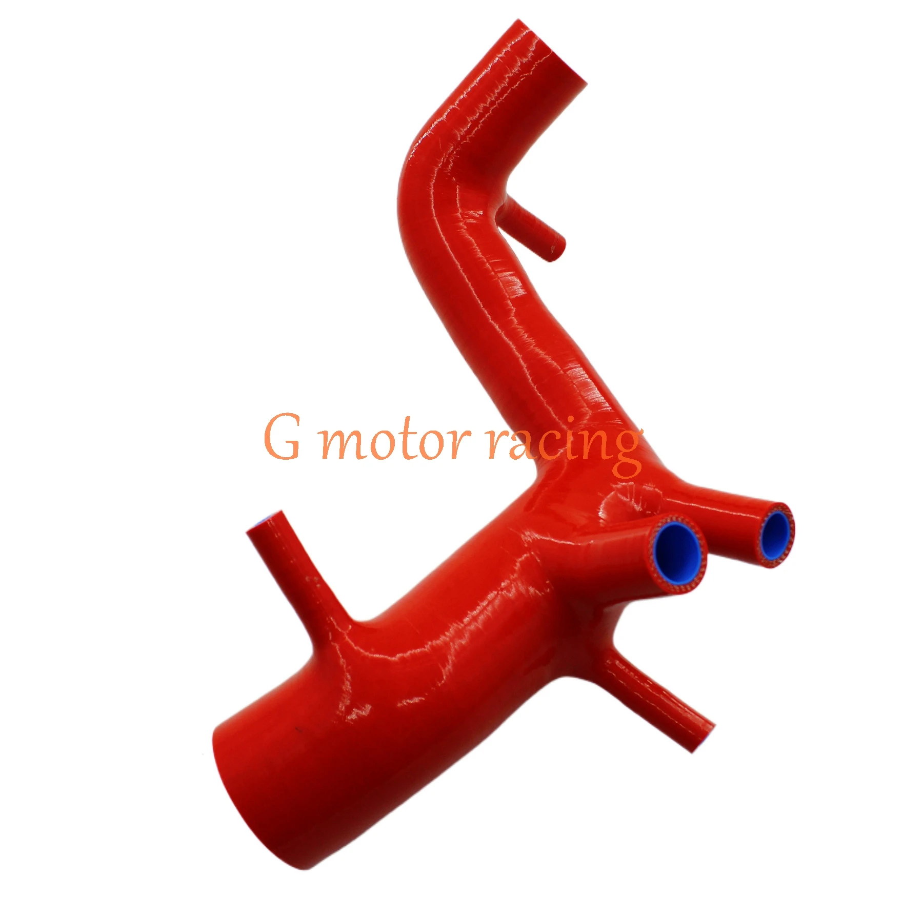 Фото Силиконовый воздухозаборный шланг GMR, индукционный для Audi TT VW Golf MK4 1,8 T, красный, черный силиконовый шланг №1