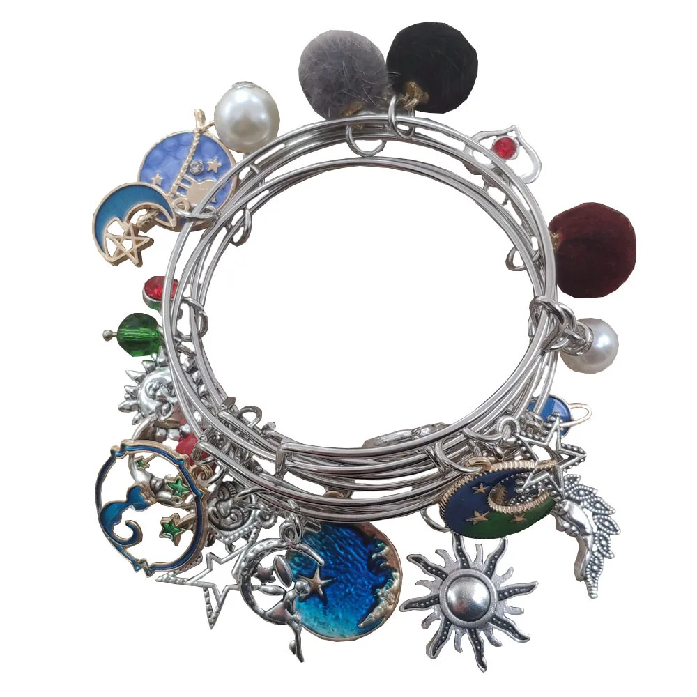 5 шт. 1 комплект регулируемые подвески в виде солнца Луны звезды неба Религиозном