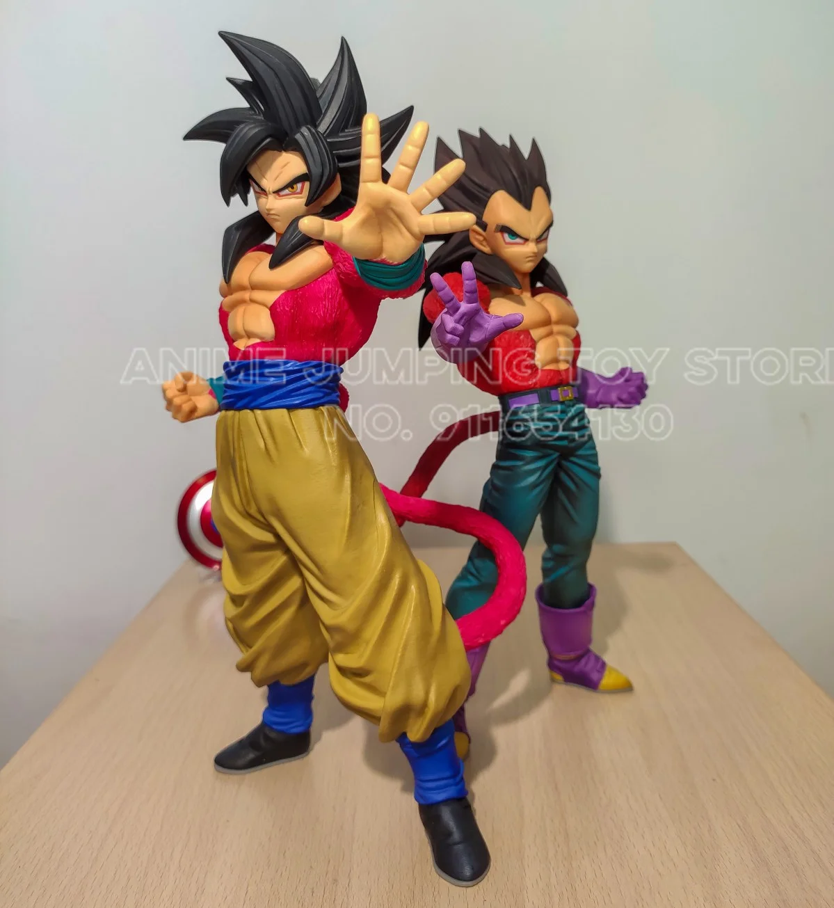 Dragon Ball GT Super Saiyan 4 фигурки DBZ SSJ4 Вегета Сон Гоку аниме Статуэтка искусственная