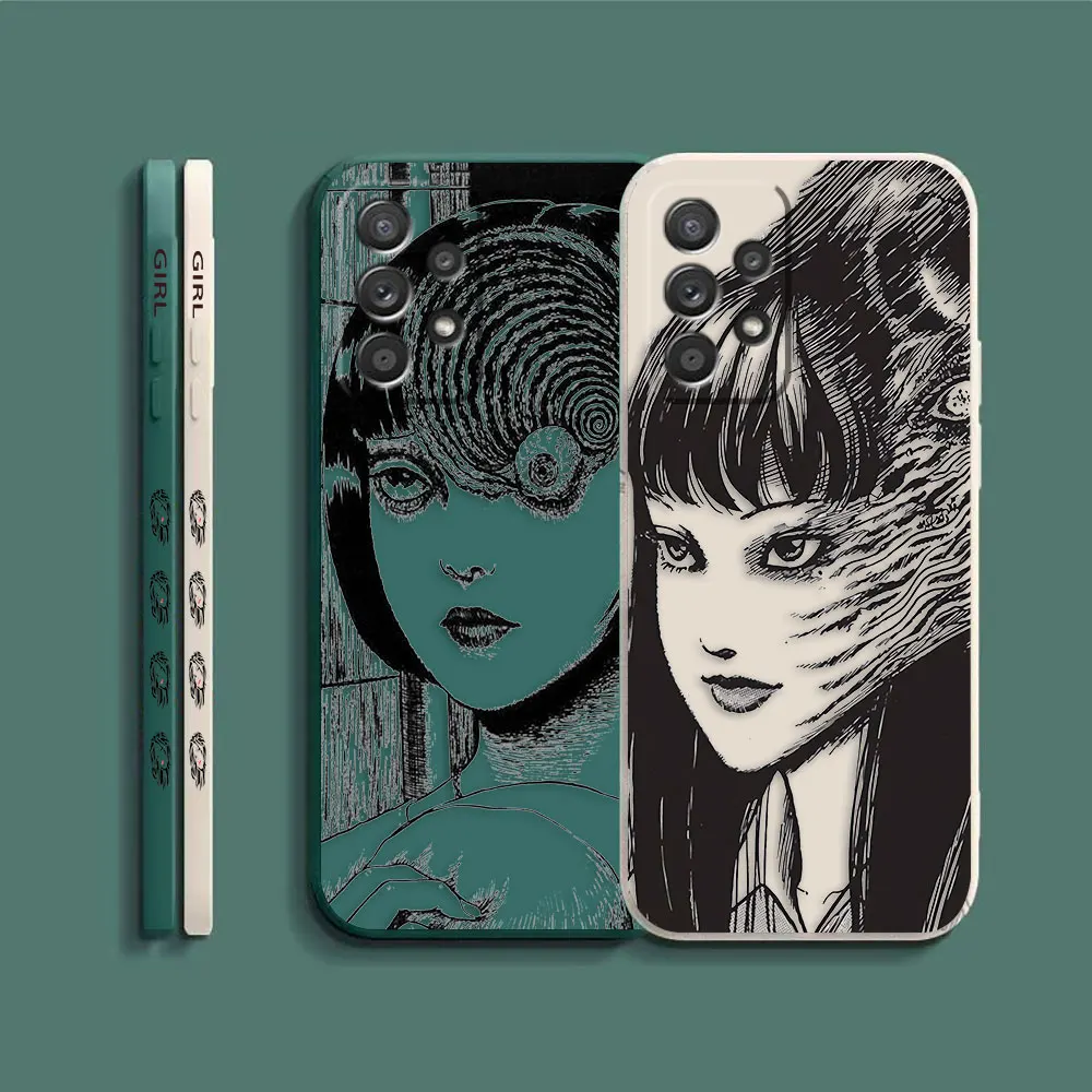 Case For Samsung Galaxy A91 A14 A73 A72 A71 A53 A52 A51 A42 A33 A32 A22 A21S A13 A12 A715F A52S 4G 5G Case Anime Horror Comics