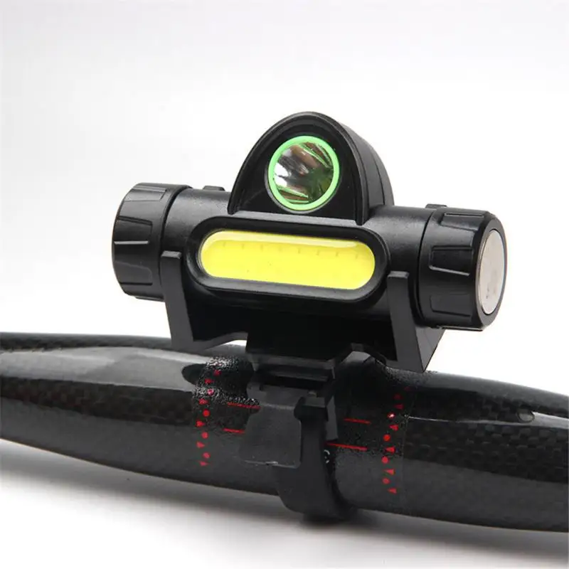 

Usb Interface Emergency Flashlight 18650 Battery Convenient Bicycle Headlight 1000mah Riding Lights Hiking Lamp Life Waterproof