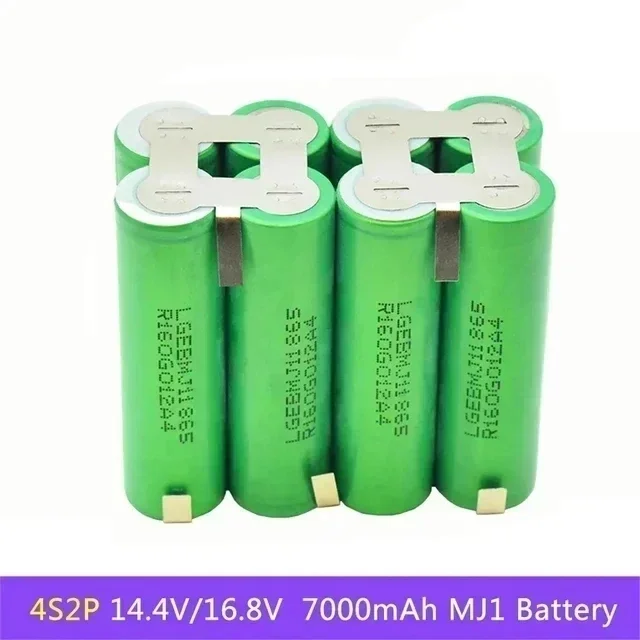 18650 MJ1 3500 мАч 20 А 3S 4S 5S 6S 8S 7 4 В 12 6 14 8 18 25 2 29 для Schroevendraaier Batterijen Lassen Batteri