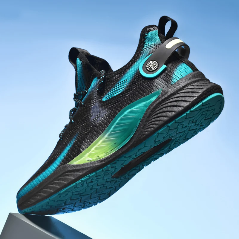 Men Running Shoes Comfortable Highly Elastic and Cushioned Sneakers Men's Shoes Casual Jogging Sneakers Outdoor Footwear 39-45