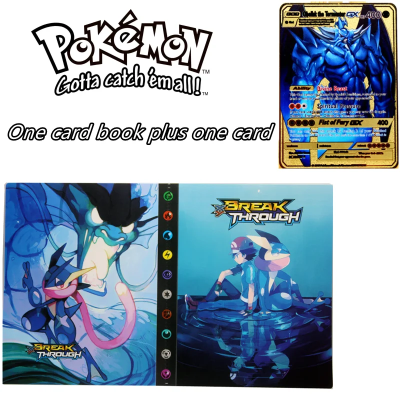 

Pokemon Cards Album Book Cartoon New 240 Pack Game Cards Holder Collection Folder Kids Holiday Toy Gifts Collection Gifts