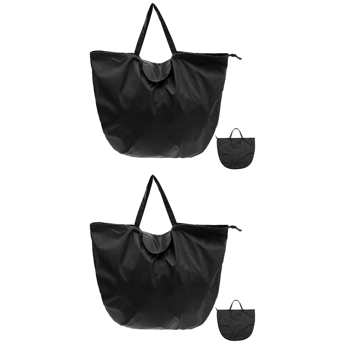 

2 Pack Storage Bag Oxford Cloth Travel Pouch Container Biker Men Motorbikes Outdoor 300d Waterproof Organizer