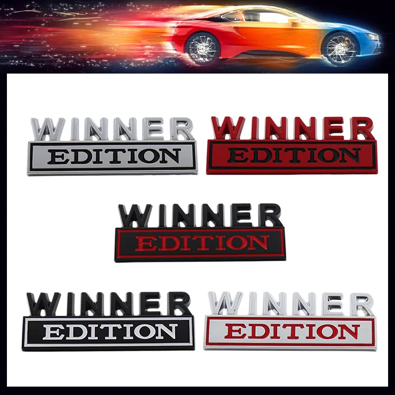 3D автомобильный Стайлинг WINNER EDITION для SEAT Suzuki Toyota Renault Skoda vw Audi BMW Автомобильная