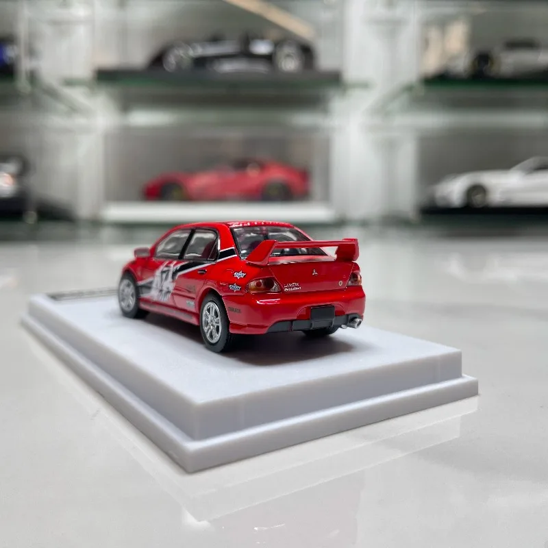 Фото Модель автомобиля LMLF 1:64 из литого сплава: Mitsubishi Lancer EVO 9. Изысканная детализация, реалистичная миниатюрная коллекционная копия. Идеальный подарок. №5