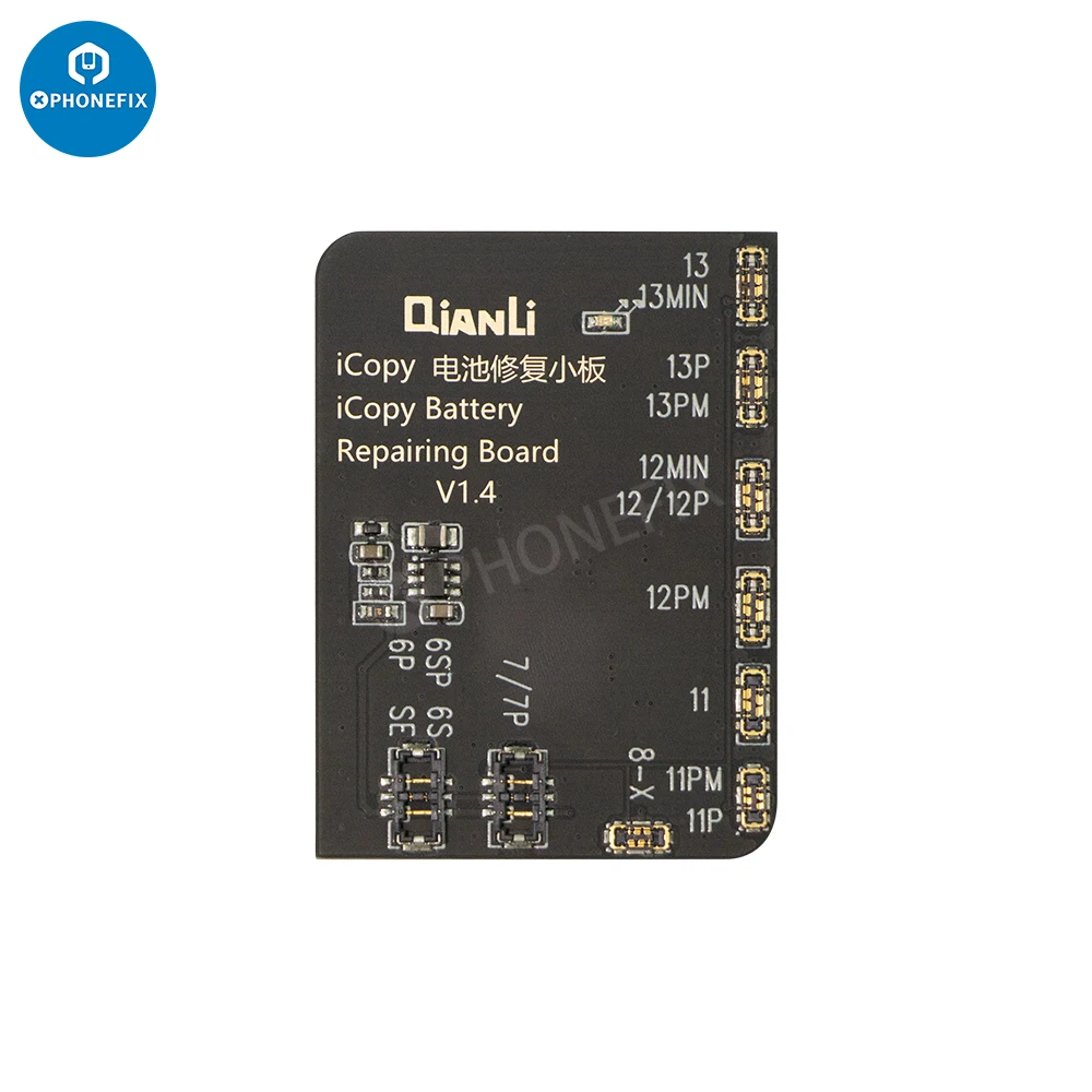 Батарея QIANLI ICopy Plus тестовая плата тепловая пластина для IPhone 11 Pro Max 12 13 XsMax Xs X Ture Tone