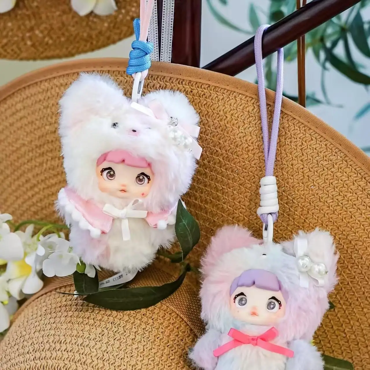 NOMMI клейкая серия Mi Bao Adoption Cottage Trend плюшевая кукла слепая коробка милый виниловый