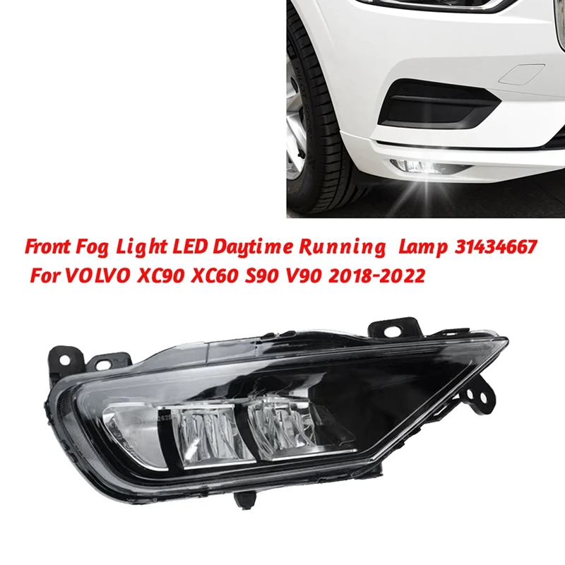 Передняя противотуманная фонарь для VOLVO XC90 XC60 S90 V90 2016-2022