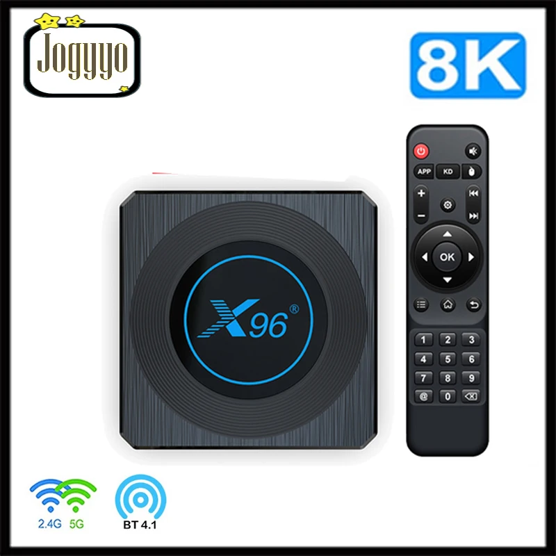 

Приставка Смарт-ТВ X96 X4 Android, 8K, 2,4G, Wi-Fi, Amlogic S905X4
