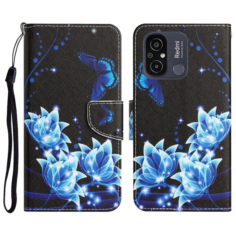 For Redmi 12C Wallet Case For Xiaomi 12C Redmi 12C RN86G 6.71