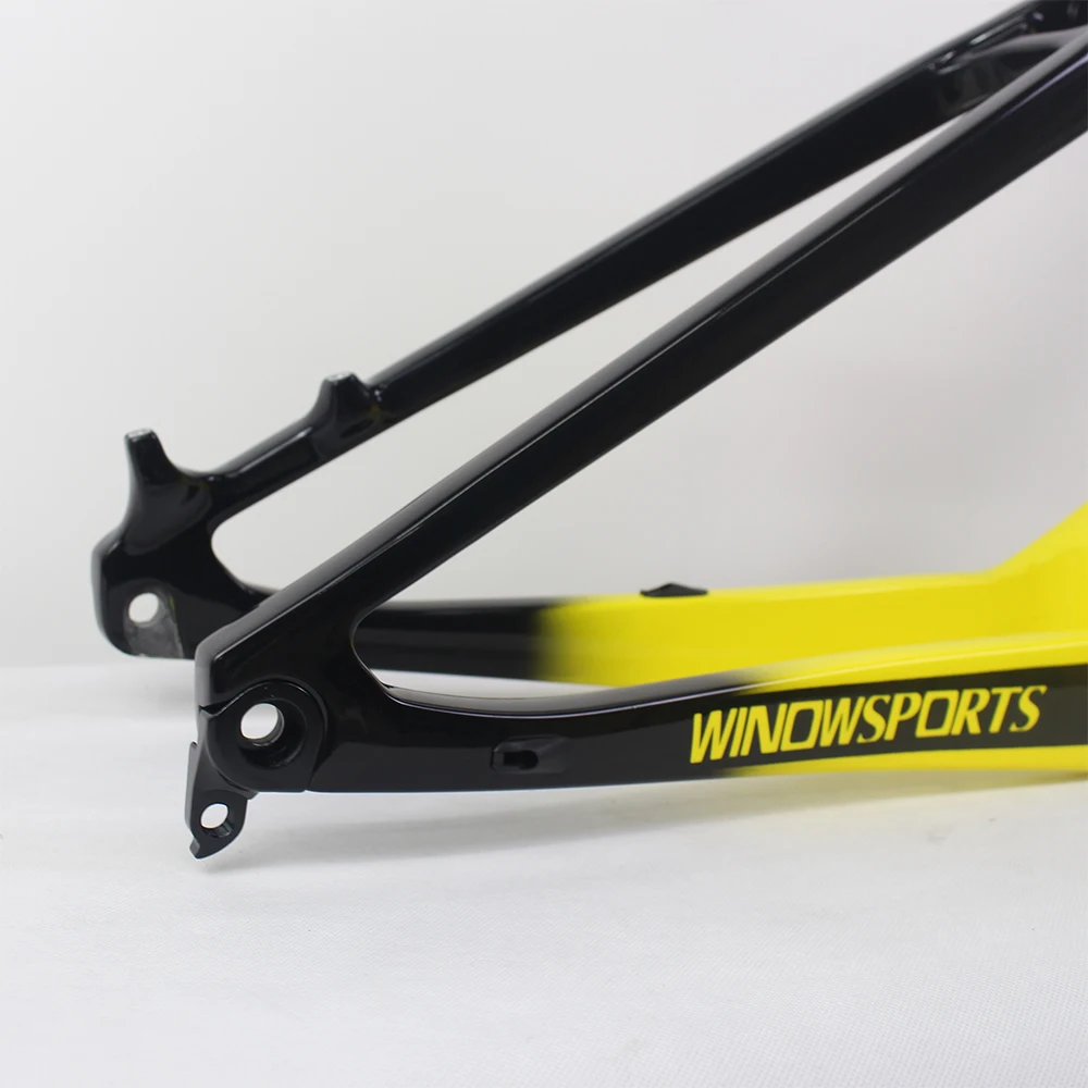 Карбоновая рама Winowsports MTB 29er*2 3 дюйма BB92 дорожная для горного велосипеда 100 мм UD
