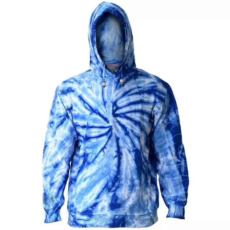 Мужская толстовка с 3d принтом тай-дай красочный индивидуальный пуловер модная