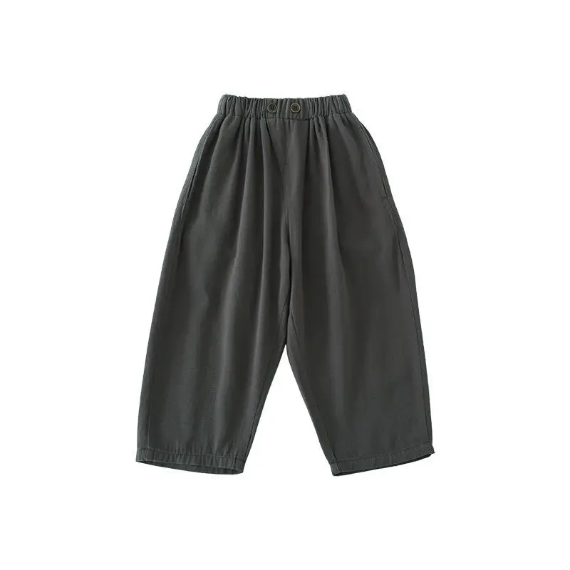 Оригинальная хлопковая детская одежда тонкие брюки для мальчиков на весну и