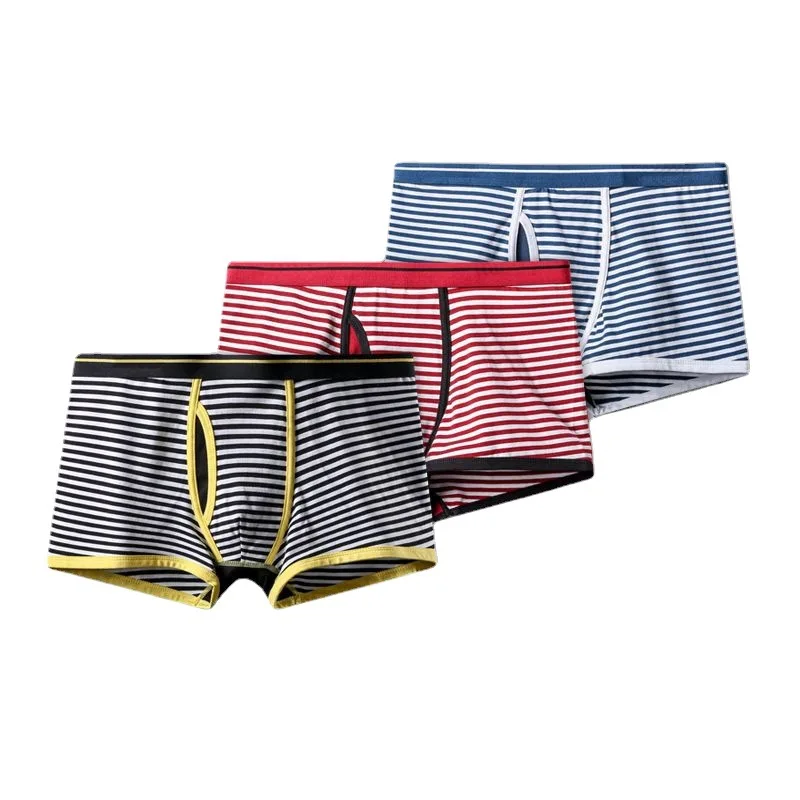 

Трусы-боксеры мужские хлопковые, мягкое дышащее нижнее белье, эластичные шорты-боксеры, китайский Размер