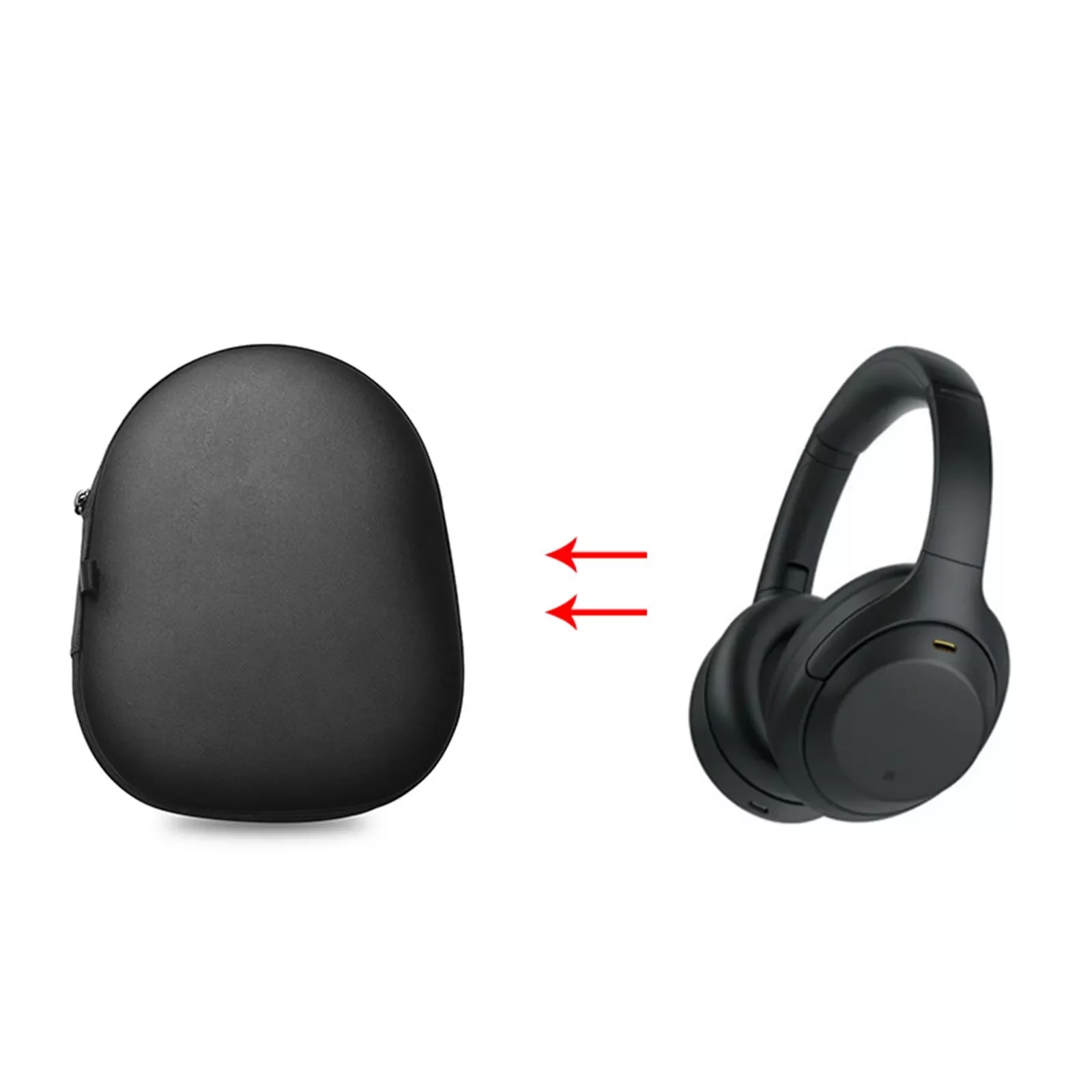 

NEW2023 Audio Jack Extender Suitable WH 1000XM4 Waterproof Portable Wired Game Mechanical Mouse Storage Portable Protection Bag