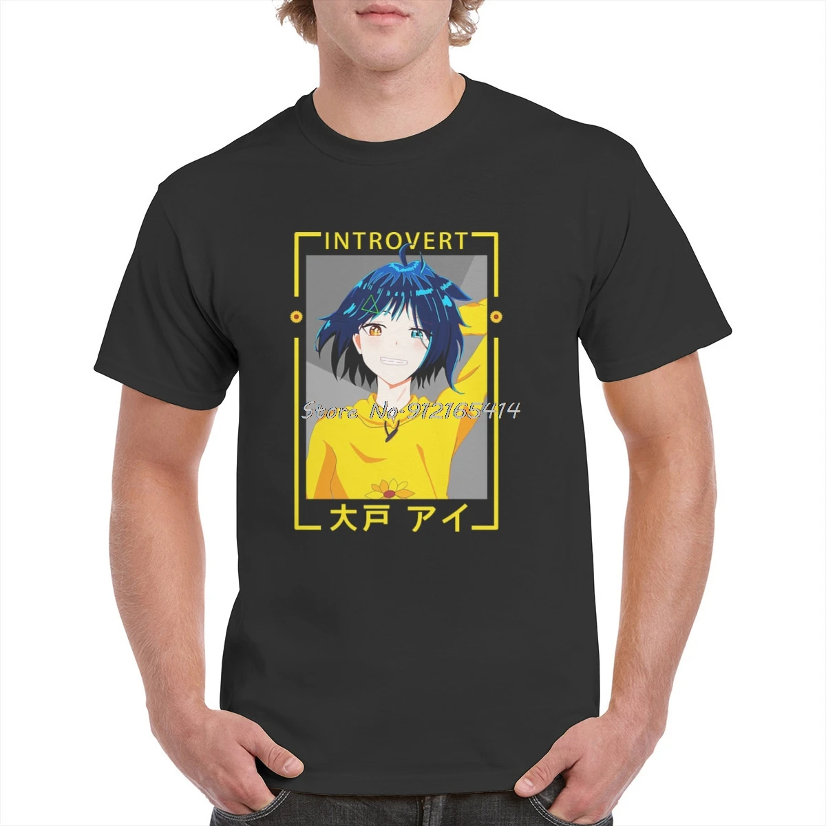 

Cute Ai Ohto T Shirt Unisex Harajuku Cute Wonder Egg Priority Anime Cartoon Tops Casual Men Cotton T-shirt Oversize Streetwear