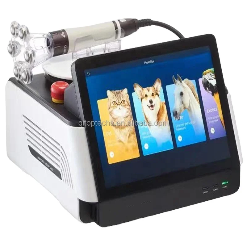 

810& 980nm 2 wavelength Veterinary Surgical & Therapy laser Instrument
