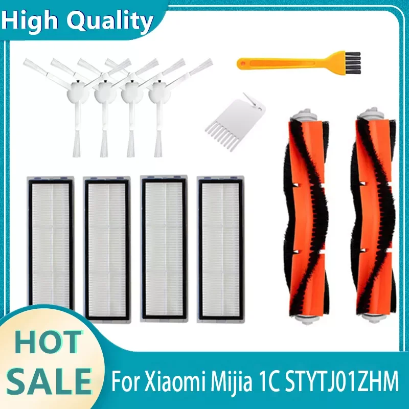 

Main Brush Side Brush Filters Mop Cloth for Xiaomi Mijia 1C STYTJ01ZHM Robot Vacuum cleaner parts Accessories