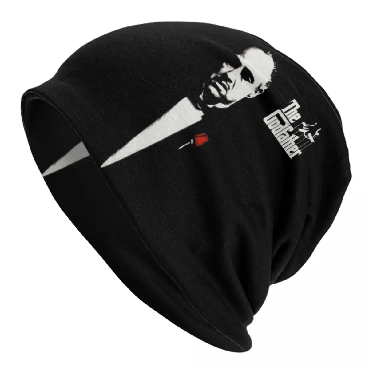 

The Godfather Artwork Skullies Beanies Caps Men Women Unisex Hip Hop Winter Warm Knit Hat Adult Movie Bonnet Hats