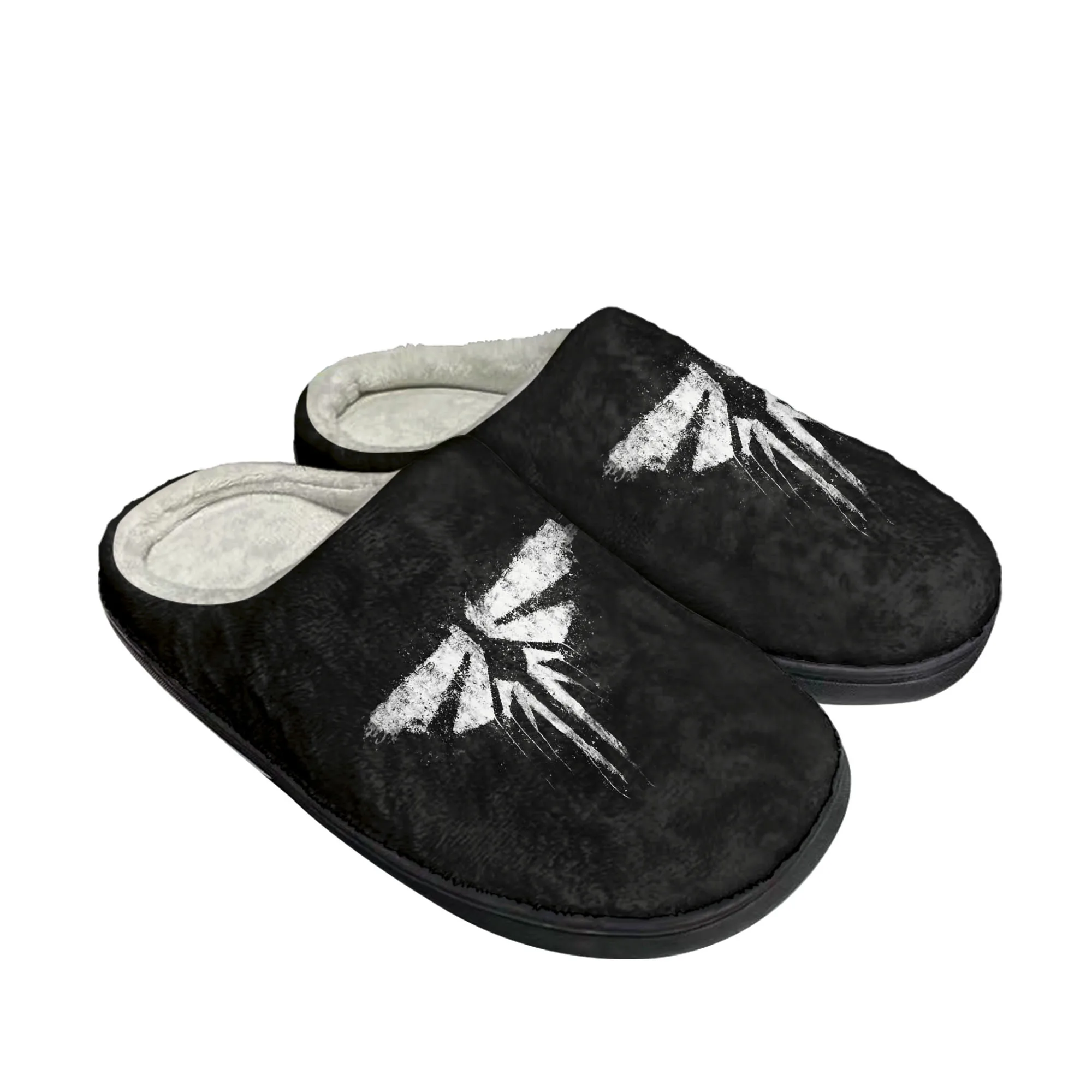 

The Last Of Us Fireflies Home Cotton Slippers Mens Womens Plush Bedroom Casual Keep Warm Shoes Thermal Slipper Customized Shoe