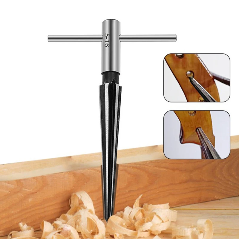

3-13mm&5-16mm Taper Reamer Hand Metal Reamer Deburring Enlarge Pin Hole Handheld Reamer For Wood Metal Plastic Drilling Tool 1PC