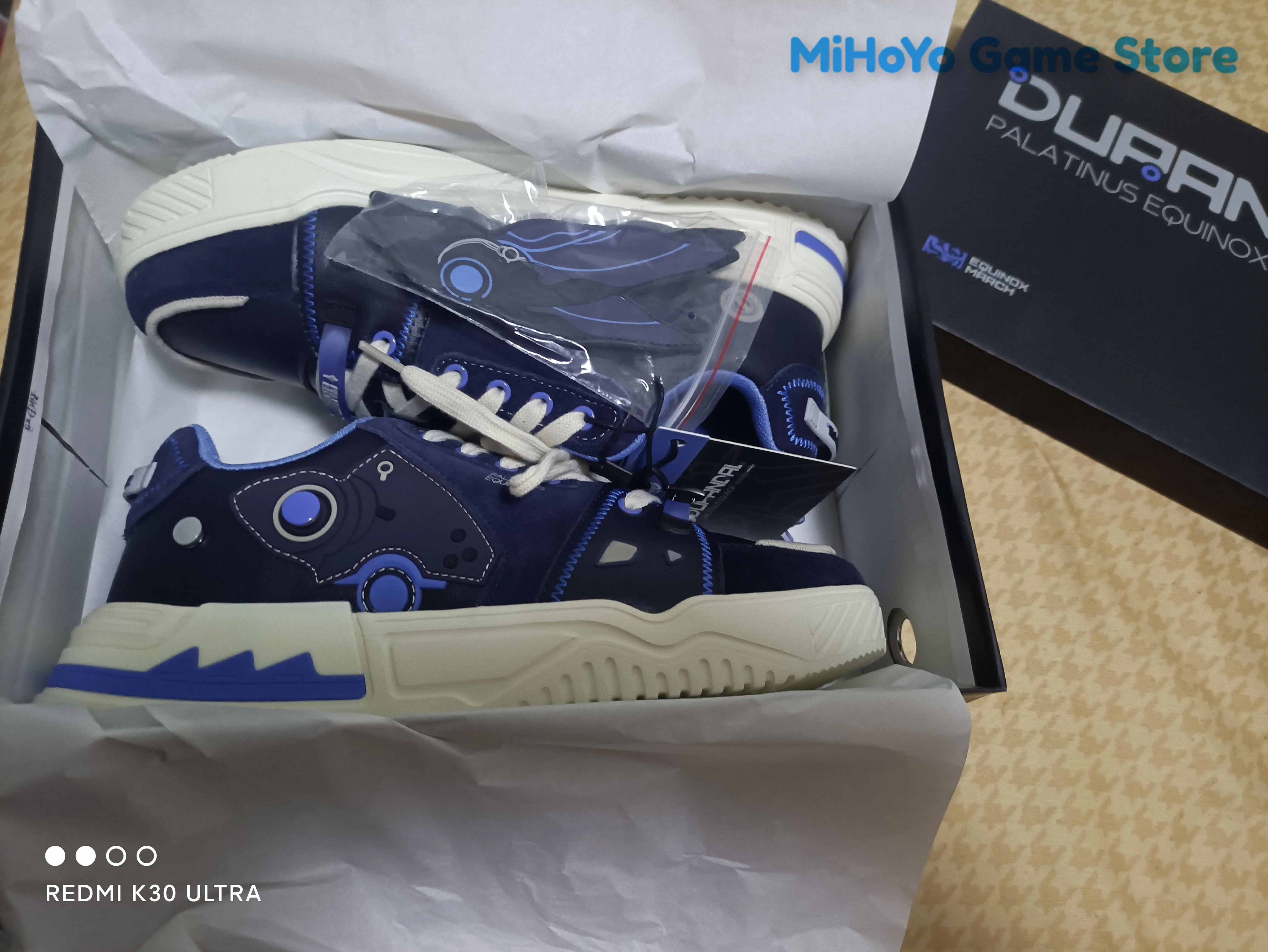 Обувь Durandal MiHoYo официальная оригинальная обувь Honkai Impact 3 серия Palatinus Equinox кроссовки