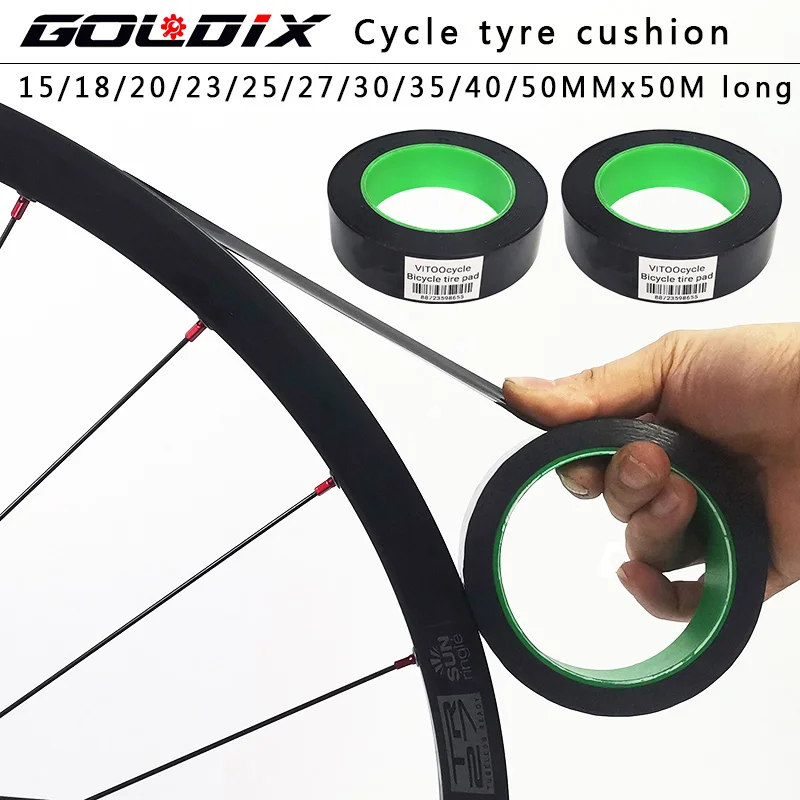 VITOOCYCLE 50 м горный шоссейный велосипед бескамерный обод лента для горного
