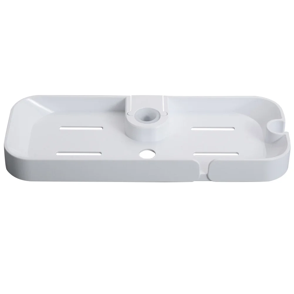 

Holder Soap Sink Dish Shelf Sponge Shower Caddytray Bathroom Rail Organizer Rack Wall Bar The Over Storage Kitchen Shampoo