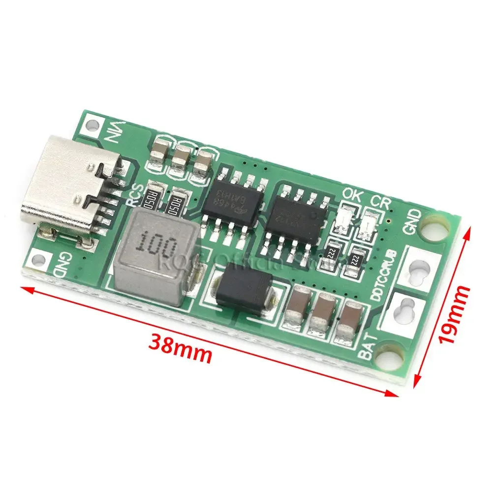 Мультиэлементное 2S 3S 4S Type-C до 8 4 В 12 6 16 повышающее литий-полимерное литий-ионное
